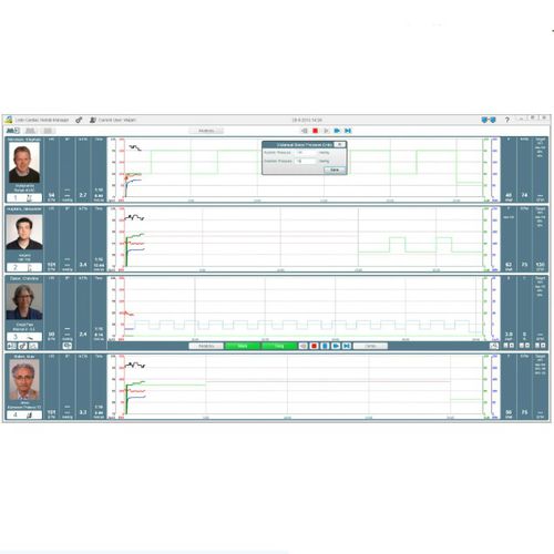 Модуль программного обеспечения для эргометров - Lode Rehab Manager - Lode - медицинский / кинезитерапия / для анализа