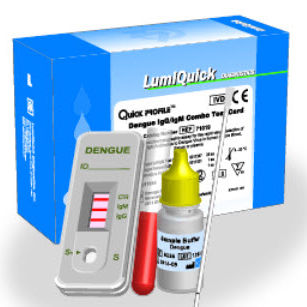 Набор для теста лихорадка денге - QuickProfile™  - LumiQuick Diagnostics Inc. - IgG / иммуноглобулин M / для вируcов
