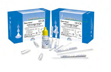 Экспресс-тест COVID-19 - QuickProfile™ - LumiQuick Diagnostics Inc. - на антигены / SARS-COV-2 / иммунохроматографический