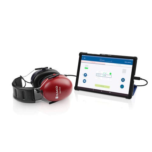 Скрининговый аудиометр - easyTone - MAICO Diagnostics - детская аудиометрия / аудиометрия для взрослых / на планшете