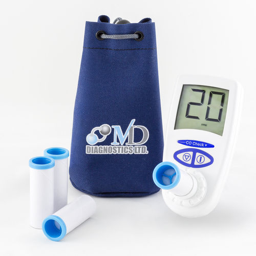 Анализатор дыхания моноксида углерода - CO Check + - MD Diagnostics Ltd - при отказе от курения / электронный / портативный