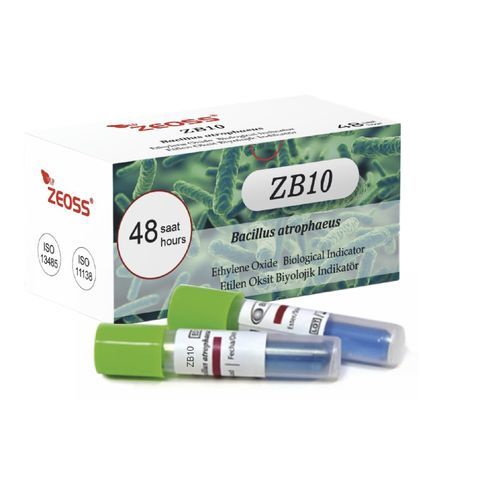 Биодиндикатор для стерилизации окисью этилена - ZB10 - Med Tip - медицинский