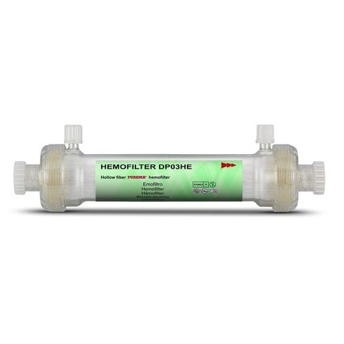 Гемофильтр с полыми волокнами - DP03HE - MEDICA - мембранный / для диализа / из полисульфона