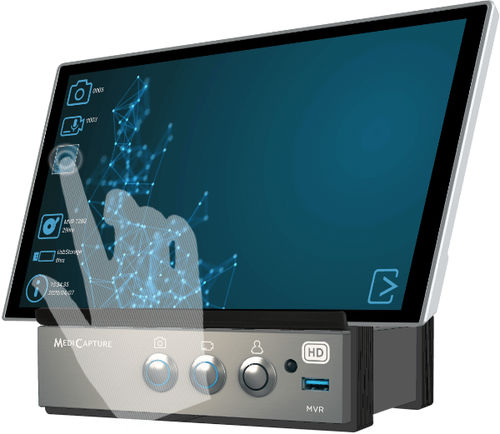 Медицинский видеорегистратор - MVR TouchPro - MediCapture - USB / с сенсорным экраном / высокое разрешение