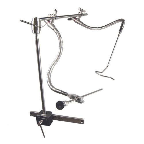Стойка-держатель интструментов для эндоскопов - FlexArm™ Plus Twin - Mediflex Surgical Products - гибкий / на рейке