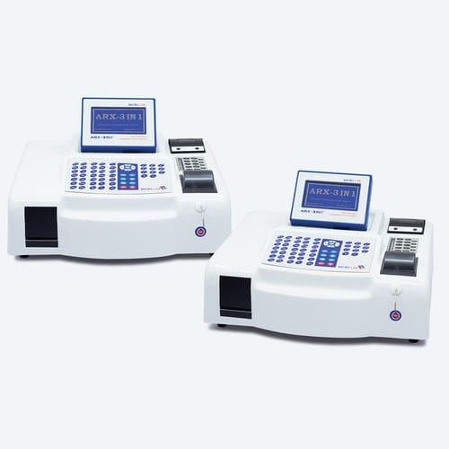 Автоматический биохимический анализатор - ARX 3 IN 1 - Micro Lab Instruments - настольный / лабораторный / для клеток