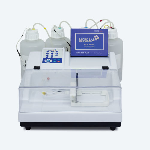 Автоматический промыватель для микропластин - WRX-806 PLUS® - Micro Lab Instruments - для теста ELISA / 96 отверстий / программируемый
