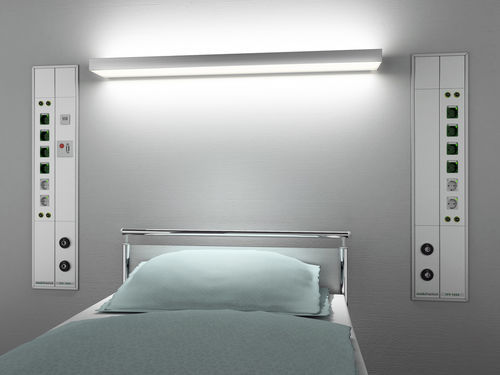 Настенная панель для внутренних коммуникаций - IVV 1054 UP - modul technik - горизонтальная / вертикальная / для больничной палаты