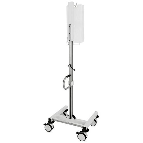 Стойка для сыворотки на роликах - MobiLift - MTH Medical GmbH - 1 крюк / телескопическая / с регулируемой высотой
