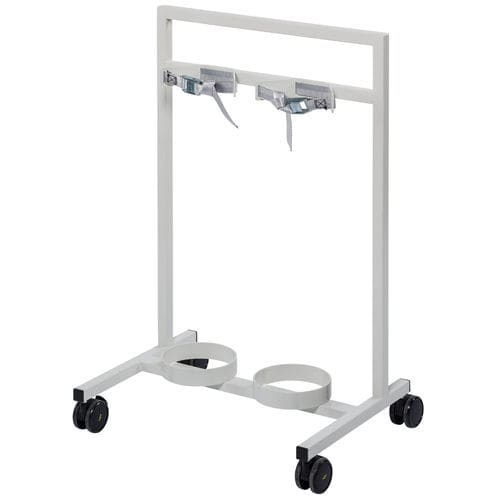 Медицинская тележка - PROFI DUO - MTH Medical GmbH - для больниц / для баллона с кислородом / транспортная