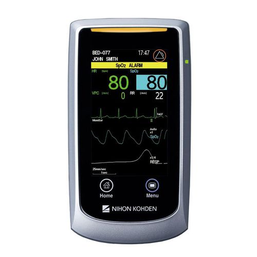 Прикроватный монитор контроля жизненных функций - Life Scope G3 - Nihon Kohden Europe - носимый / портативный / для ЭКГ