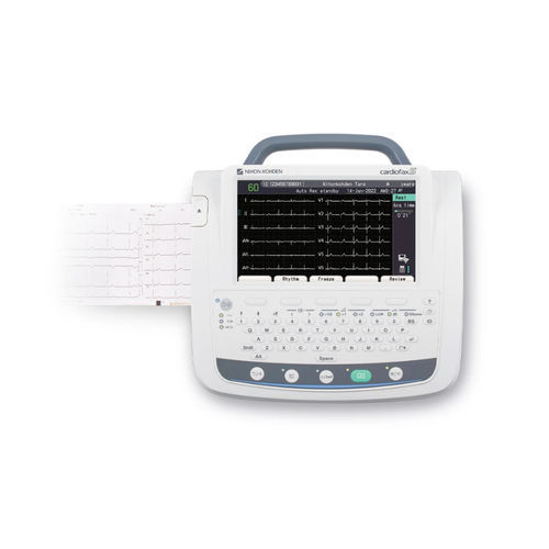 Электрокардиограф для спокойного состояния - Cardiofax S - Nihon Kohden Europe - 6 каналов / цифровой / с принтером