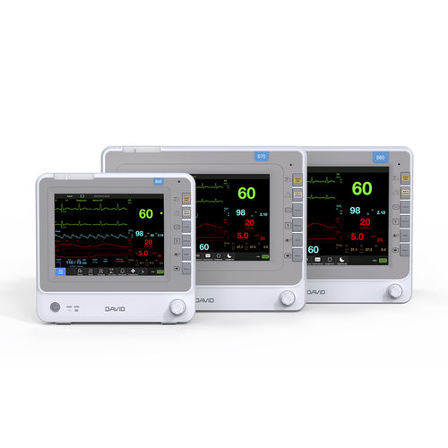Компактный монитор пациента - D60 - Ningbo David Medical Device - для ЭКГ / RESP / SpO2