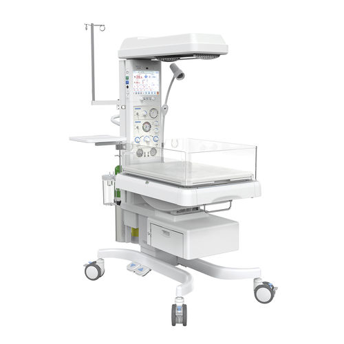 Стол неонатальной реанимации с монитором - HKN-2200B - Ningbo David Medical Device - с весами / со встроенным ящиком / с сенсорным экраном