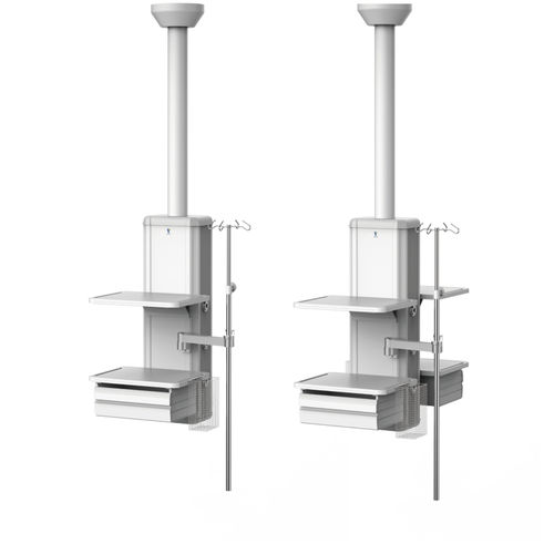 Потолочный распределительная колонка - DP series - Ningbo David Medical Device - для интенсивной терапии / модульный / подвесного типа