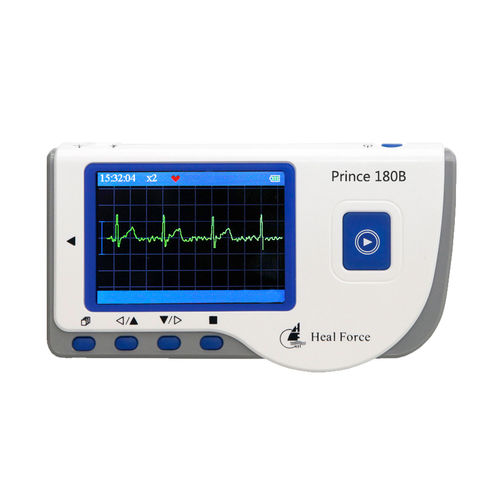 Монитор пациента для ЭКГ - Prince 180B1 - Heal Force - частоты сердечных сокращений / для интенсивной терапии / для взрослых