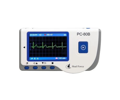 Портативный монитор пациента - PC-80B - Heal Force - для ЭКГ / клинический / Bluetooth