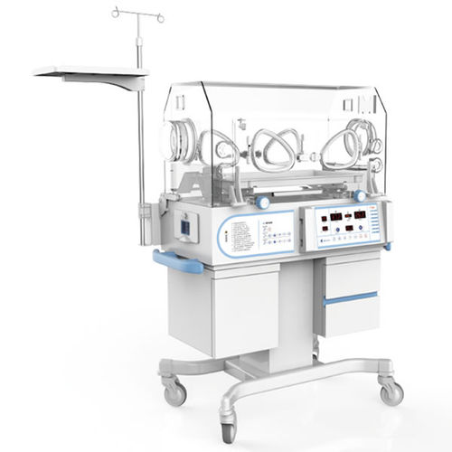 Неонатальный инкубатор на роликах - YXK-2000GA - Heal Force - с монитором / с лампой для фототерапии / с 4 операционными окнами
