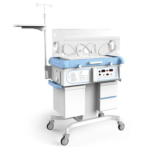 Неонатальный инкубатор на роликах - YXK-2000G - Heal Force - с монитором / с лампой для фототерапии / с 4 операционными окнами