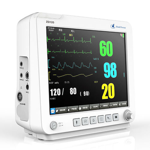 Компактный многопараметрический монитор пациента - ZD120 - Heal Force - для ЭКГ / RESP / NIBP