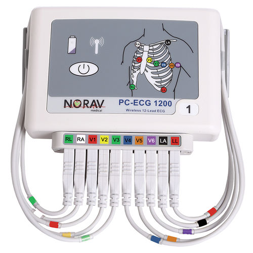 Электрокардиограф с физической нагрузкой - 1200W - NORAV Medical - 12 каналов / цифровой / беспроводной