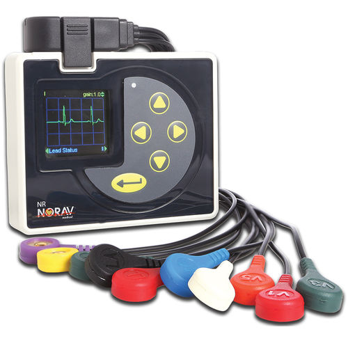 Кардиомонитор Холтера 12 каналов - NR-1207 - NORAV Medical - с беспроводной сетью