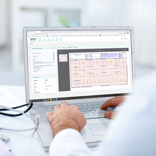 Программное обеспечение для управления данными - NEMS Web - NORAV Medical - для управления данными пациента / для обеспечения безопасности / для ведения отчетности по пациентам