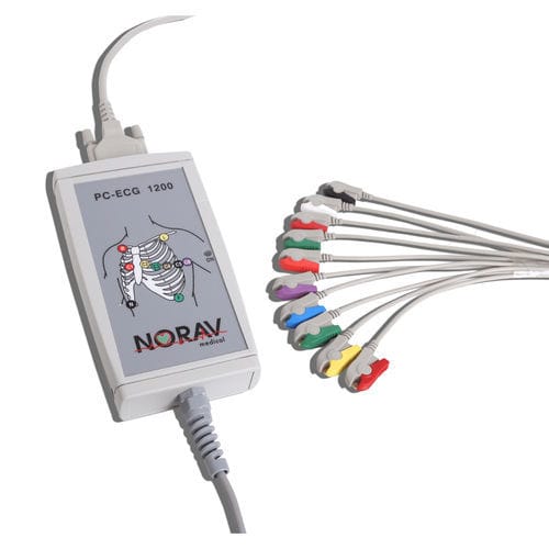 Электрокардиограф для спокойного состояния - 1200HR - NORAV Medical - с физической нагрузкой / 12 каналов / 16 каналов