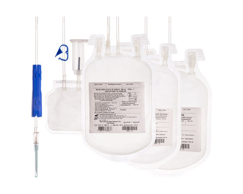 Простой пакет с кровью - Olidef Medical - четверной / тройной / двойной