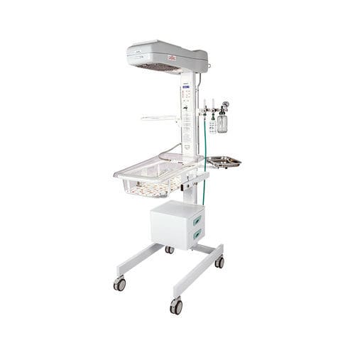 Неонатальное нагревательное устройство со встроенным ящиком - Matrix R - Olidef Medical - на роликах