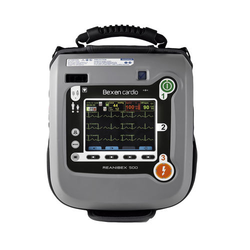 Автоматический внешний дефибриллятор - REANIBEX 500 EMS - Bexen Cardio ...