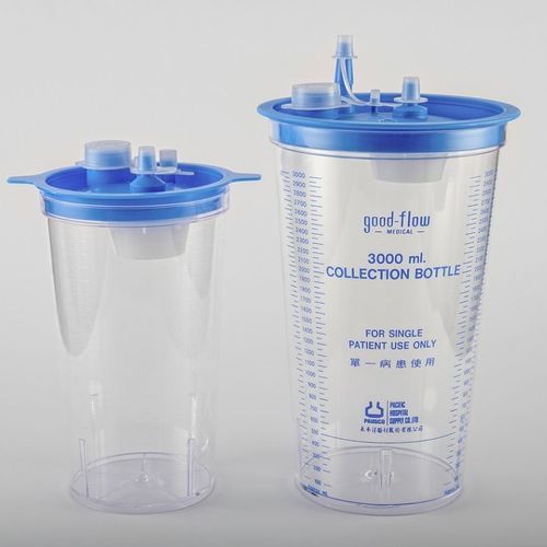 Аспирационная банка для биологических жидкостей - Pacific Hospital Supply  - для одноразового использования