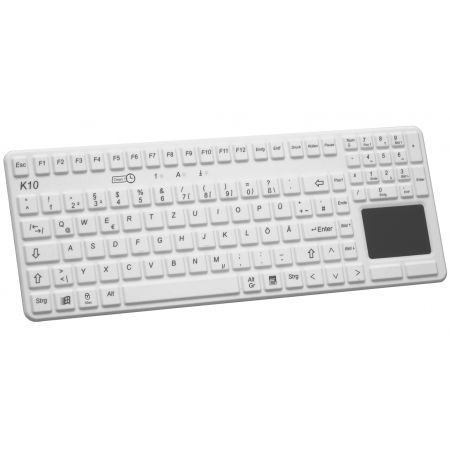 Медицинская клавиатура с сенсорной панелью - K10-MED-OEM - EVO BOARDS - моющаяся / USB