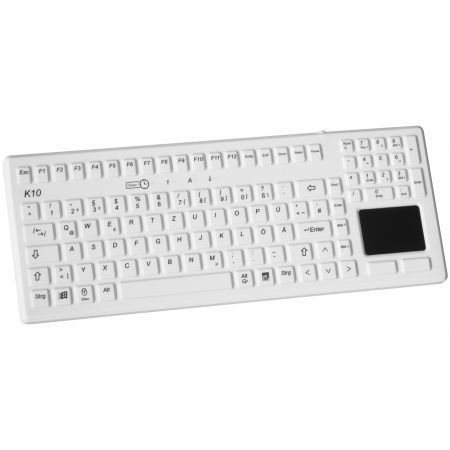 Медицинская клавиатура с сенсорной панелью - K10-MED - EVO BOARDS - моющаяся / дезинфицируемая / USB