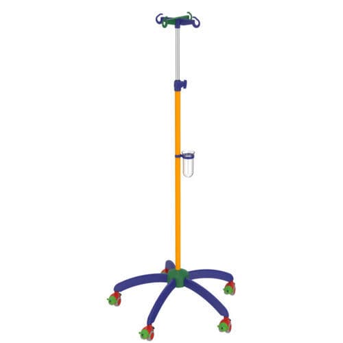 Педиатрическая стойка для сыворотки - I-HA4130 - provita medical - на роликах / 4 крюка / для кровати