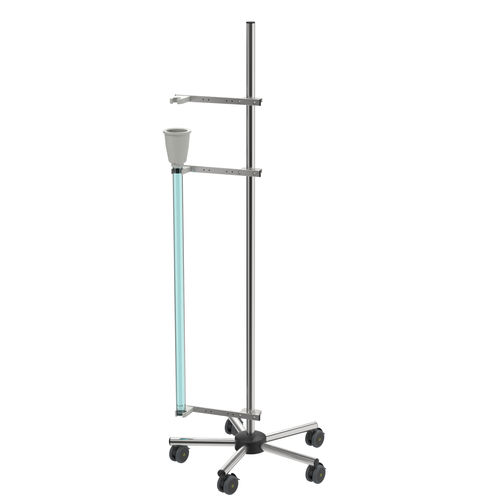Опора для оборудования для зонда - T-W05040 - provita medical - дезинфекция / на роликах / из нержавеющей стали