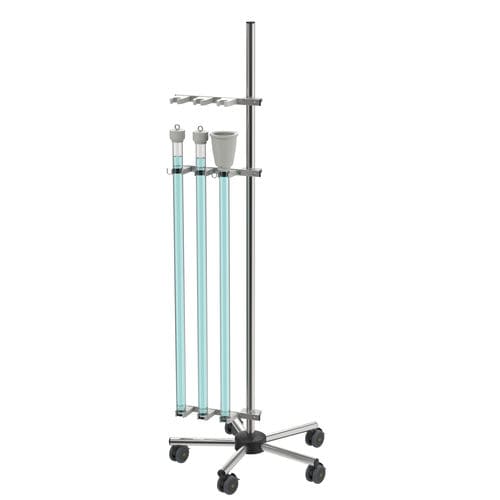 Опора для оборудования для зонда - T-T05070 - provita medical - дезинфекция / на роликах / из нержавеющей стали