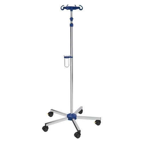 Стойка для сыворотки на роликах - I-N41211 - provita medical - 4 крюка / телескопическая / для кровати