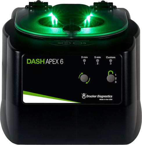 Центрифуга для лабораторий - DASH Apex 6 - Drucker Diagnostics - многофункциональная / крови / настольная