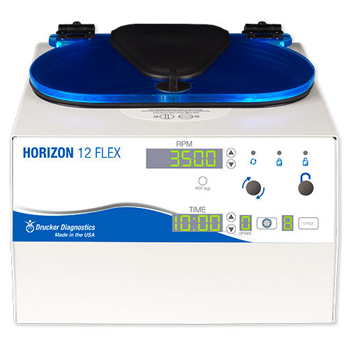 Центрифуга для лабораторий - HORIZON 12 Flex - Drucker Diagnostics - многофункциональная / крови / настольная