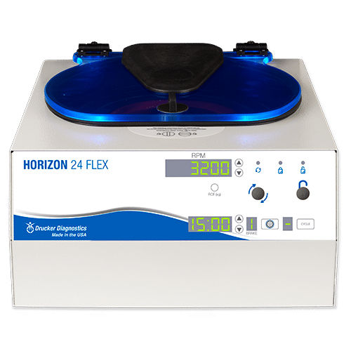 Центрифуга для лабораторий - HORIZON 24 Flex - Drucker Diagnostics - многофункциональная / крови / настольная