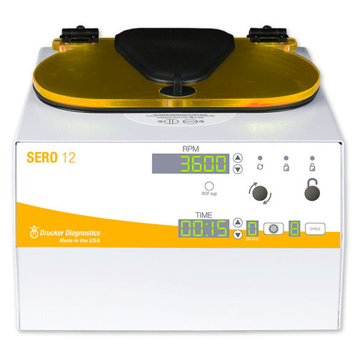 Центрифуга для лабораторий - SERO 12 - Drucker Diagnostics - для банков крови / промывка клеток / крови