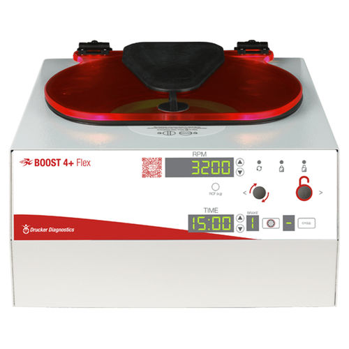 Центрифуга для лабораторий - BOOST 4+ Flex - Drucker Diagnostics - многофункциональная / крови / настольная