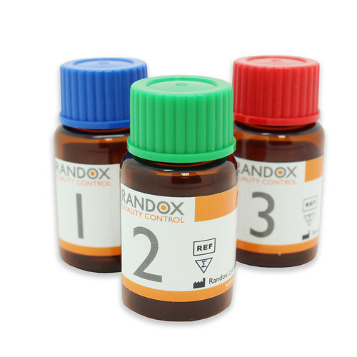 Реактив для контроля качества - GR2608 - Randox Laboratories - глутатионредуктаза / образцы крови / для клинической химии
