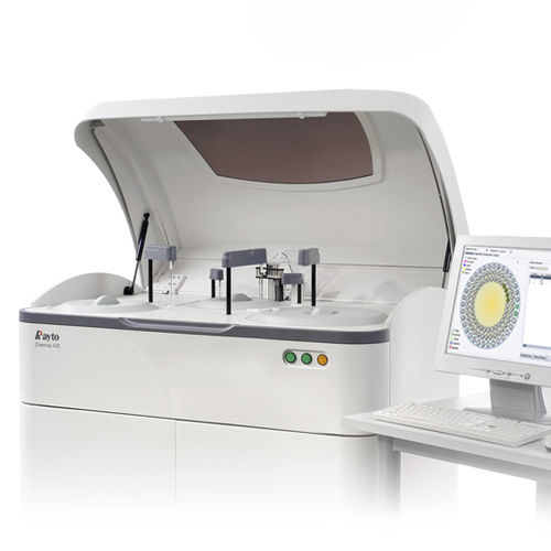 Автоматический биохимический анализатор - Chemray-420 - Rayto Life and Analytical Sciences  - напольный / с ISE / со сканером штрих-кодов
