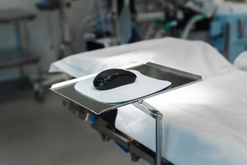 Стол для инструментов на операционный стол - 10-065 - Reison Medical - из нержавеющей стали