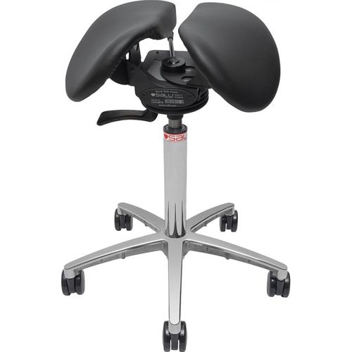 Табурет для медицинского кабинета - SWAYFIT - Salli Systems - с регулируемой высотой / на роликах / в форме седла