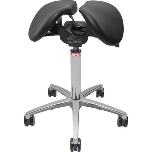 Табурет для медицинского кабинета - TRIPLEFIT - Salli Systems - с регулируемой высотой / на роликах / в форме седла