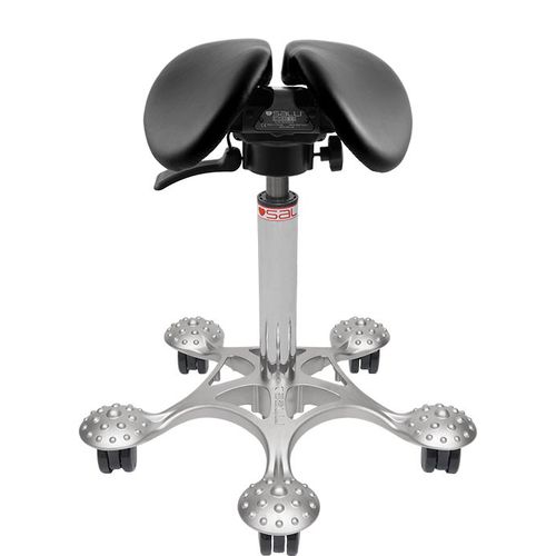 Табурет для медицинского кабинета - SMALL SWINGFIT - Salli Systems - с регулируемой высотой / на роликах / в форме седла