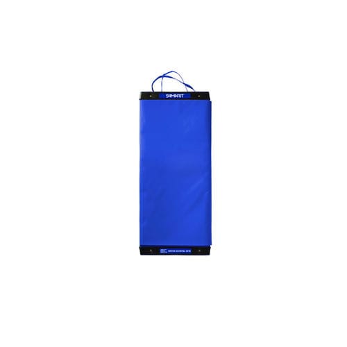 Доска для трансфера пациентов для пациента - BLUE SHORT NARROW - Samarit Medical - со скользящей поверхностью / легкая / с ручками